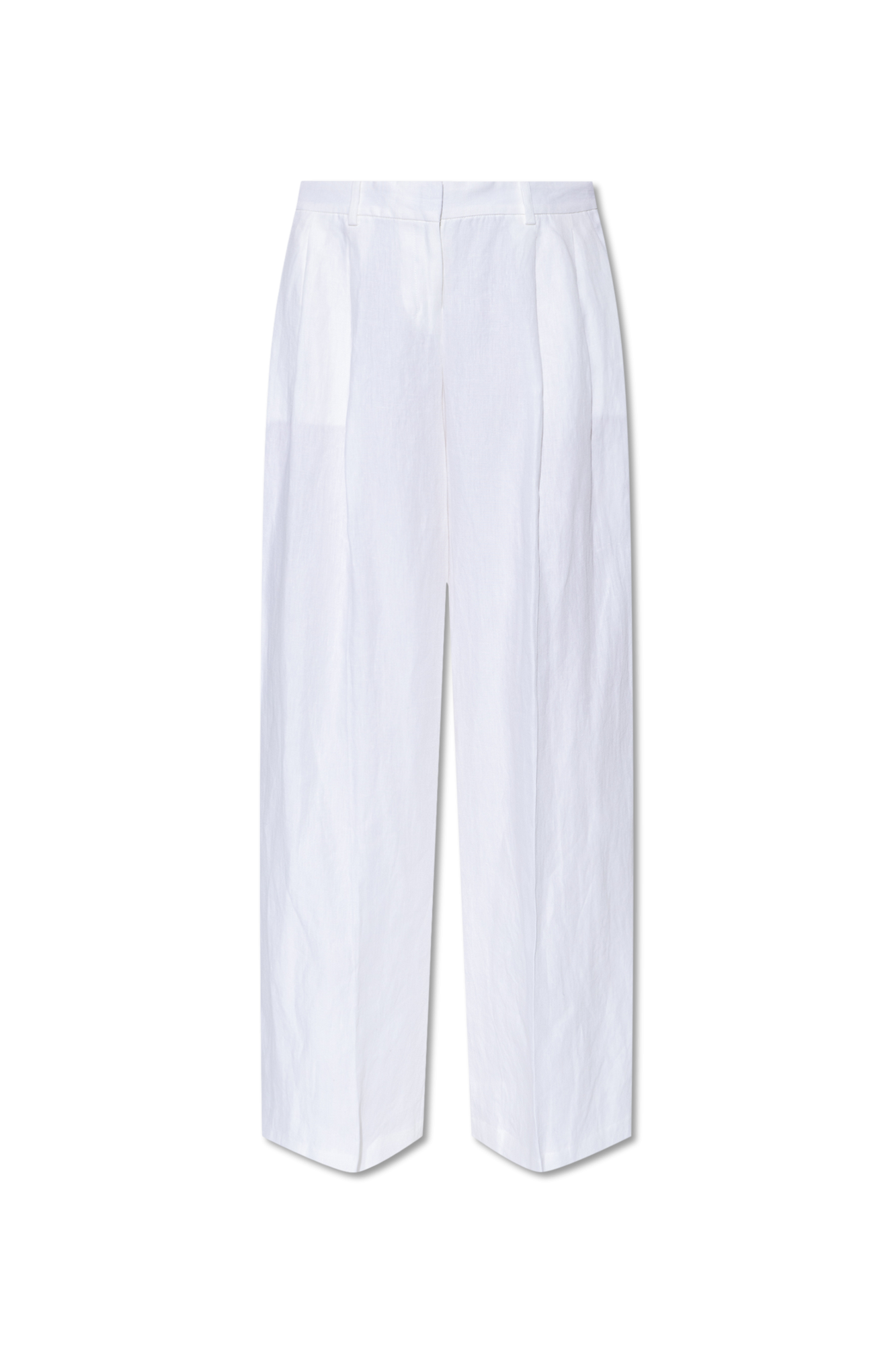 White Linen trousers Theory Vitkac GB